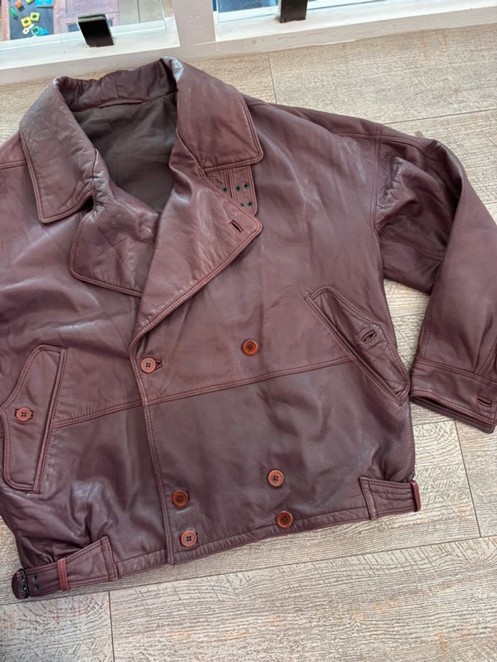 Manteau en cuir - photo numéro 4