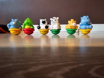 Lot 6 figurines culbuto