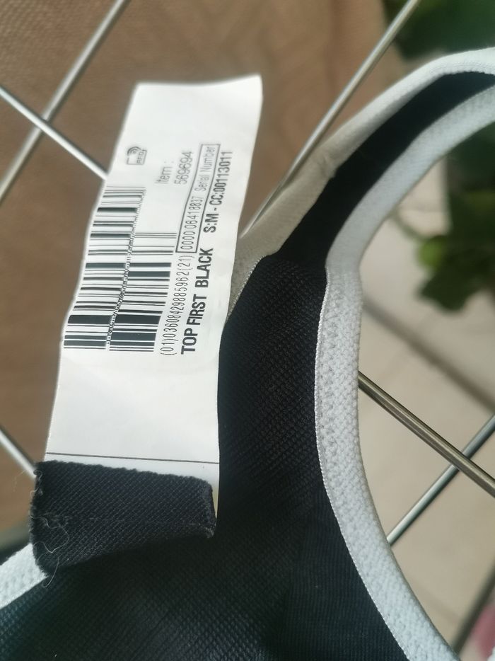 Brassiere sport Décathlon Kalenji t M neuve - photo numéro 7