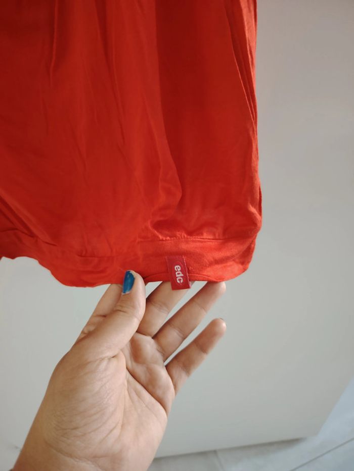 top manche courte rouge Esprit XS - photo numéro 5