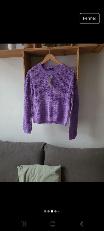 Pull crochet Kiabi