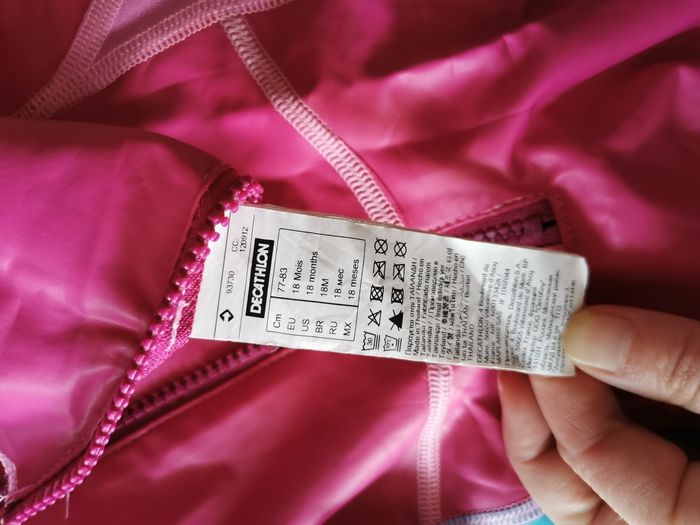 Combinaison natation bleu et rose 18 mois - photo numéro 3