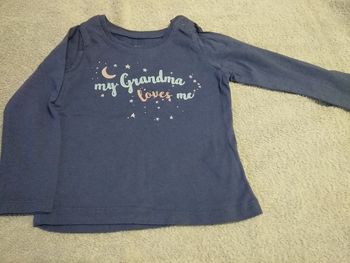 Maillot manches longues bébé fille 9 mois