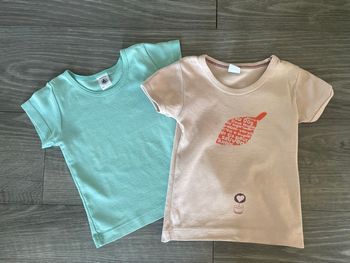 Lot de 2 maillots de corps fille Petit Bateau