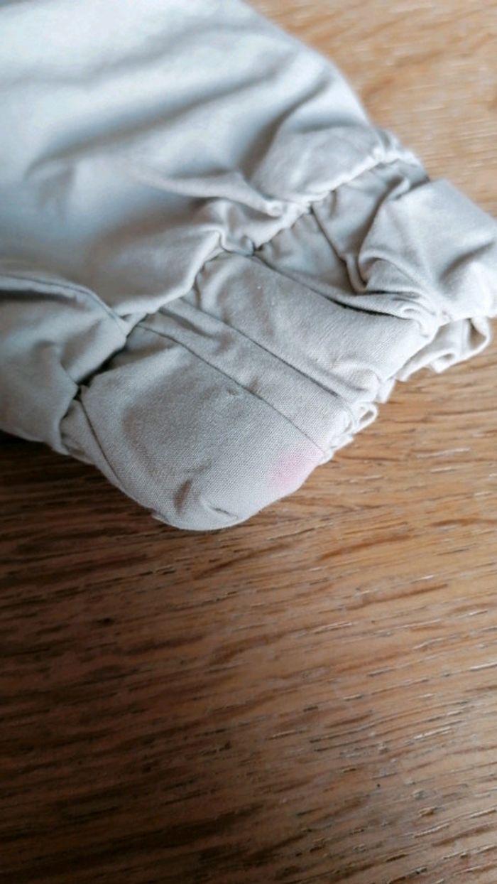 Pantalon toile beige - photo numéro 5