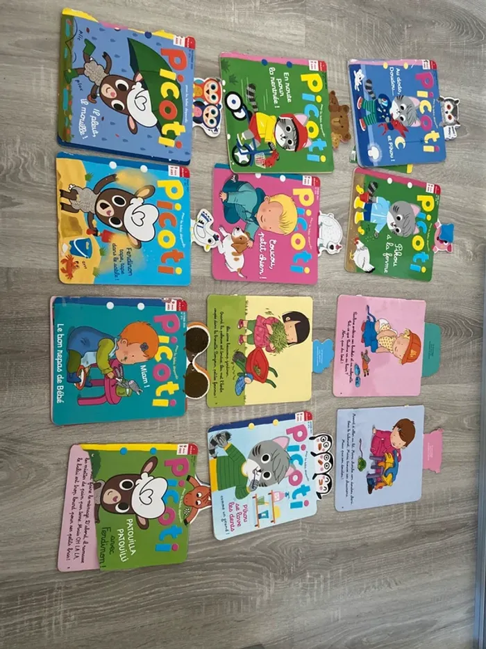 Lot 12 magazines picoti