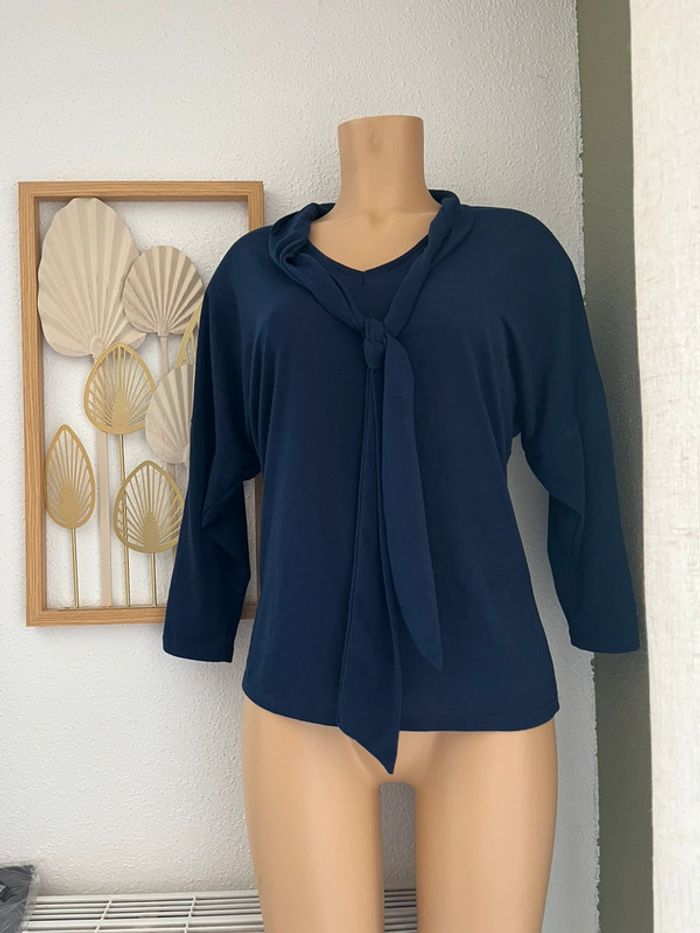 Blouse manches 3/4 in extenso taille M