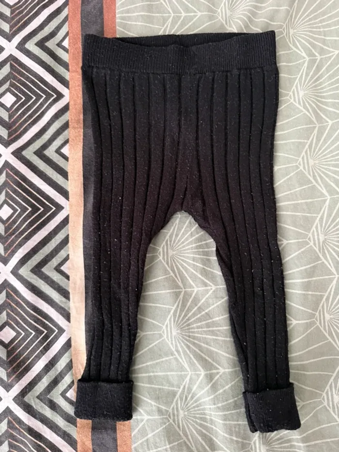 Legging chaud bébé fille