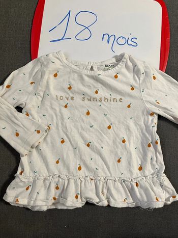 Blouse Kiabi 18 mois