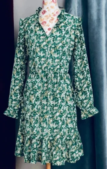 🌿 Magnifique robe fluide SHEIN – Taille 48 🌿