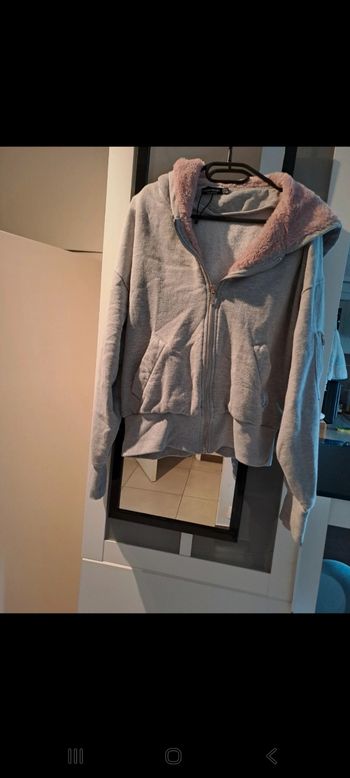 Veste avec capuche fourré