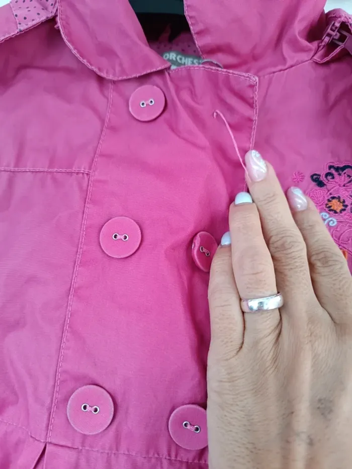 Veste mi saison rose 5 ans - photo numéro 2
