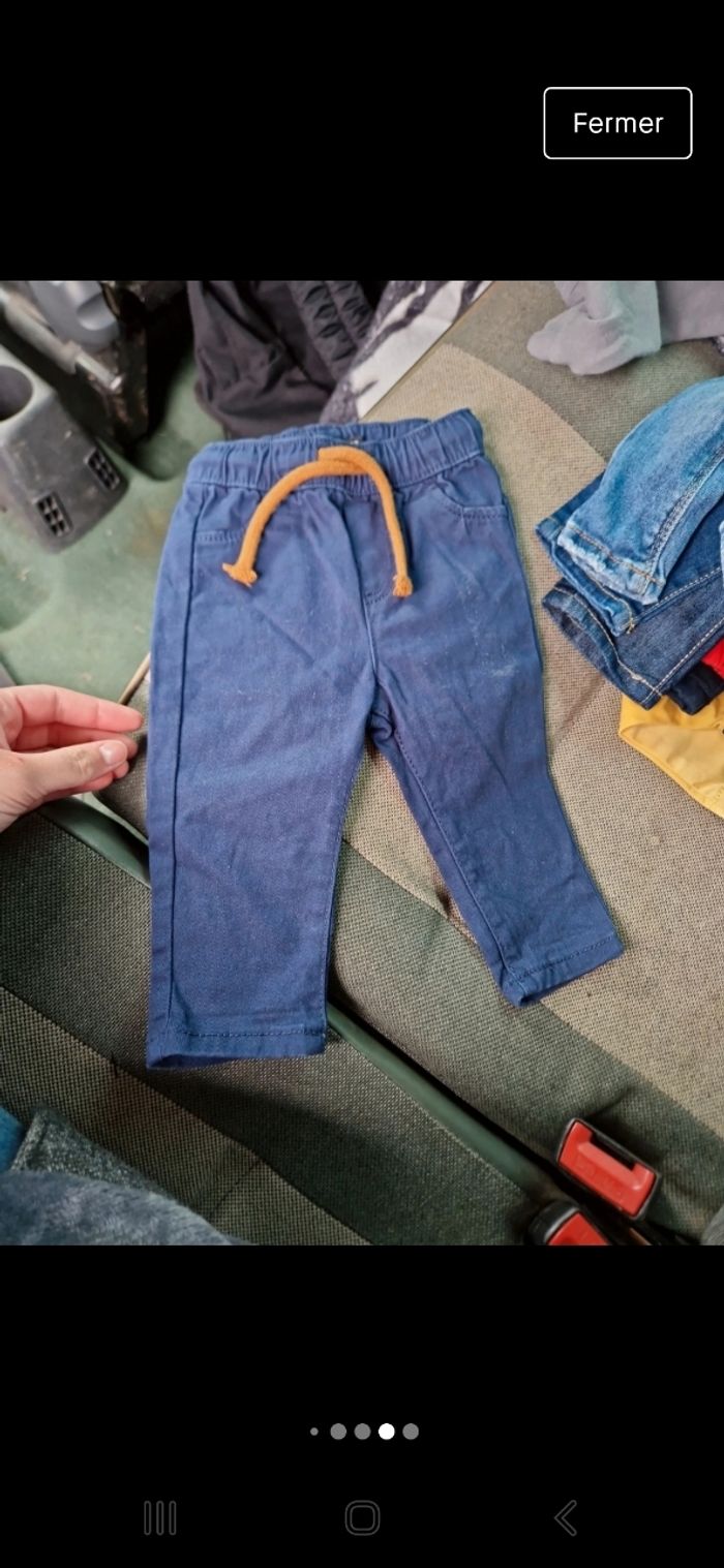 Lot dix pantalon taille 3 mois - photo numéro 9