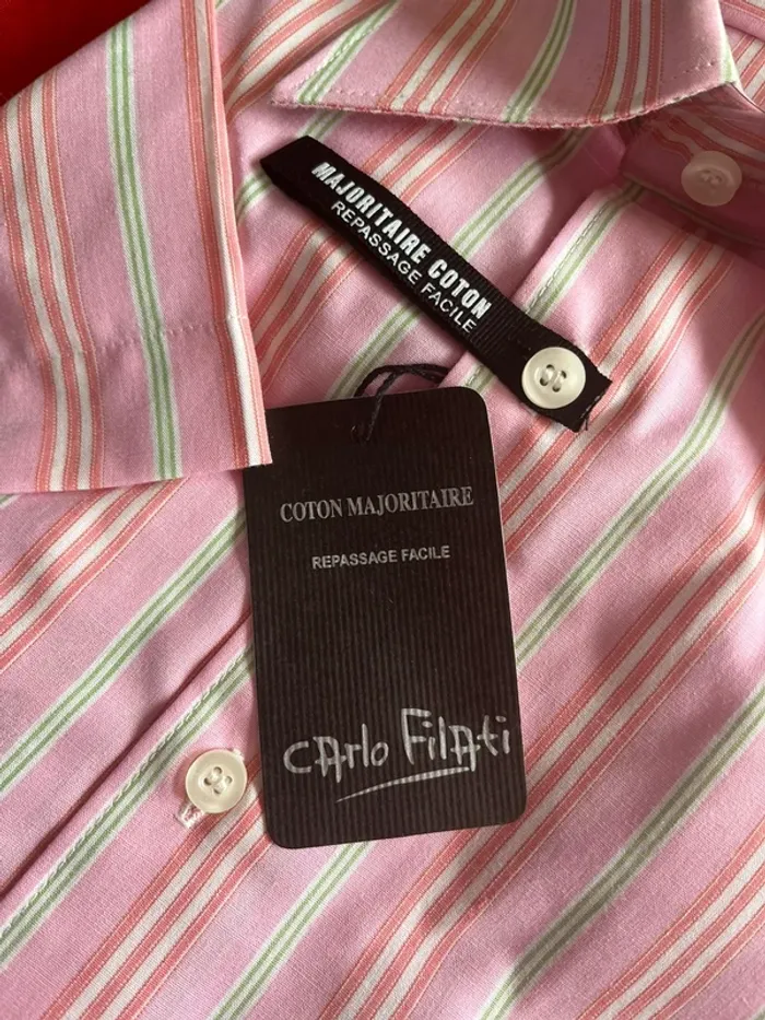Chemise rose - photo numéro 2