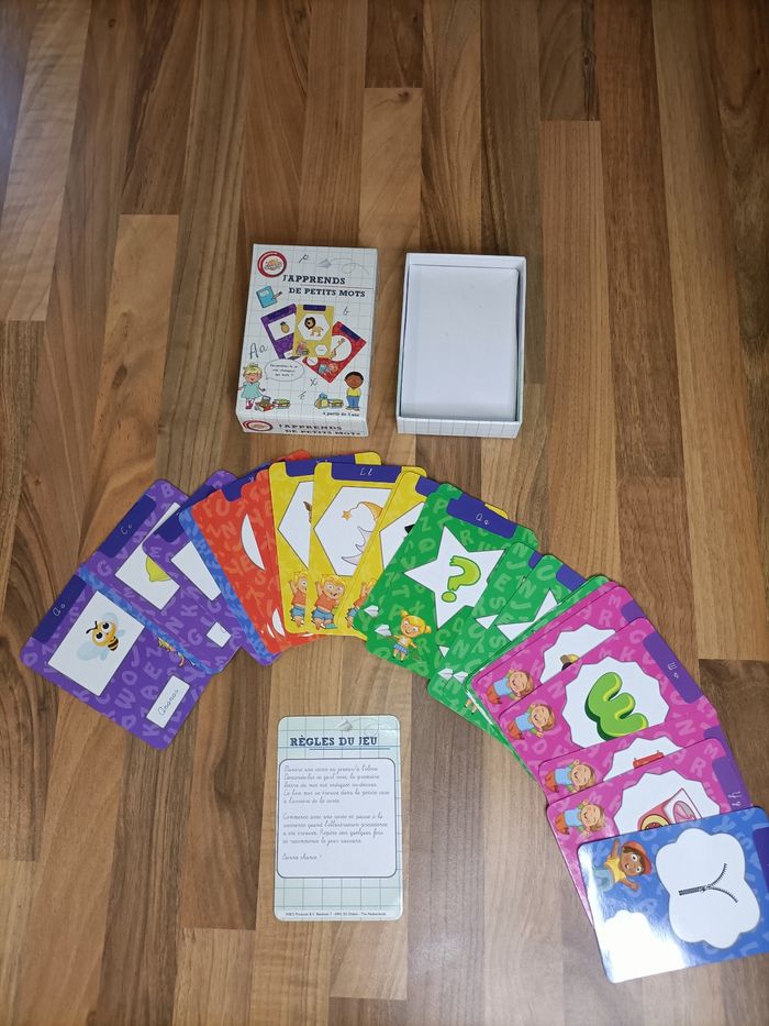 Jeu de carte J'apprends des petits mots à partir 3 ans - photo numéro 9