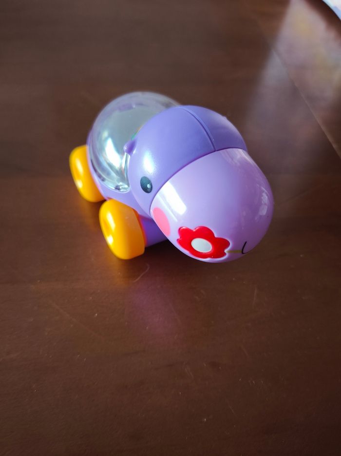 Jouet roulant hippopotame Fisher Price très bon état - photo numéro 3