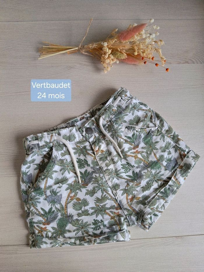 Short tropical bébé garçon Vertbaudet  24 mois