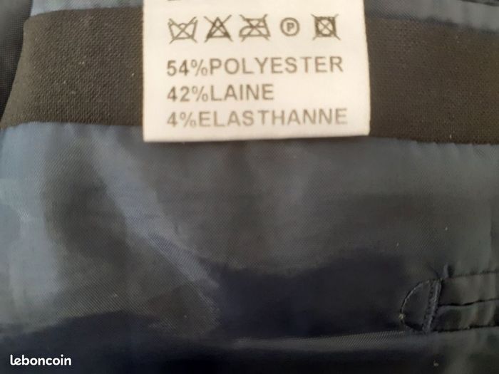 Costume noir T44 Uniforme Prestige - photo numéro 6