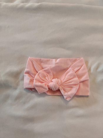 Bandeau souple avec nœud de 3 a 14 ans neuf