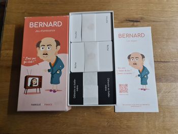 Proche du neuf jeu d'ambiance Bernard des éditions Gigamic, 