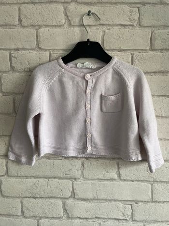 Cardigan , gilet château de sable taille 18 mois