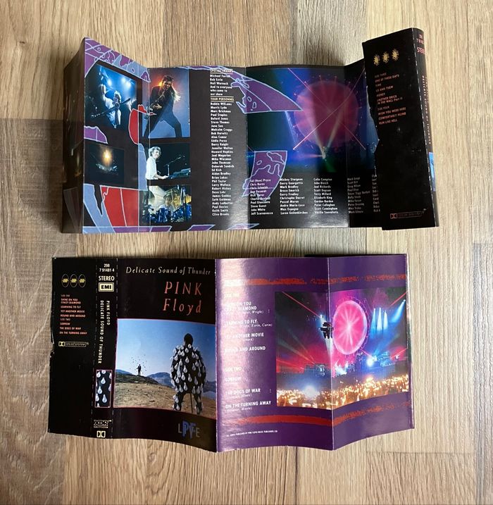 Doubles cassettes audio-1 face HS-Pink Floyd-Delicate Sound of Thunderbolt - photo numéro 4