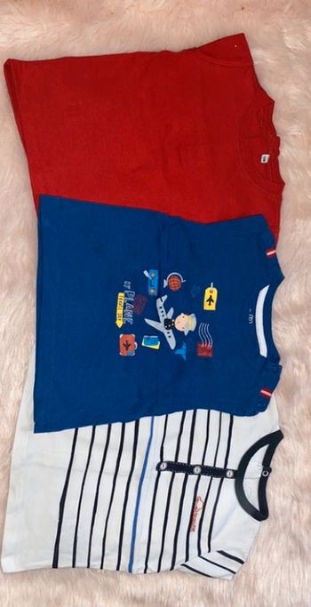 Lot de 3 tshirts ml