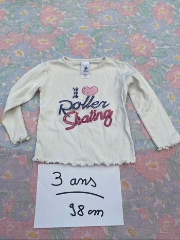 T-shirt manches longues haut pull 3 ans