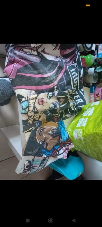 Parure de lit 1 personne monster high