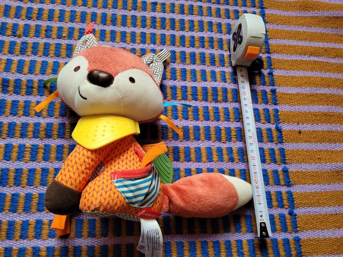 Peluche eveil renard - photo numéro 3