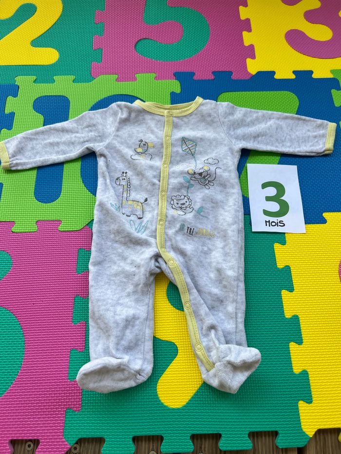 Lot de 7 pyjamas 3 mois - photo numéro 5