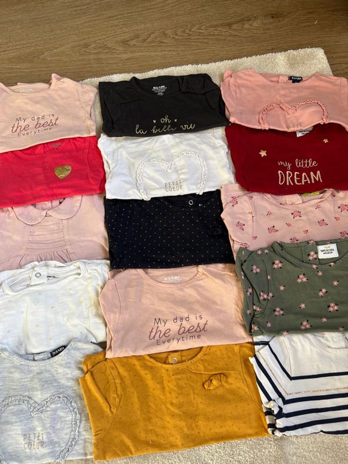 Lot 22 T-shirts manches longues - photo numéro 4