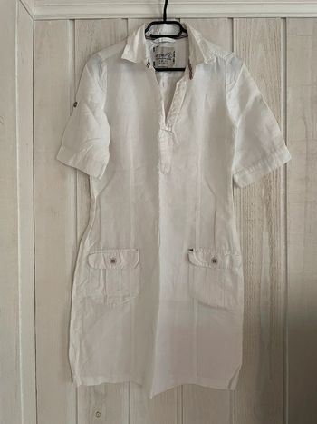 Robe en lin blanche - Esprit - 36