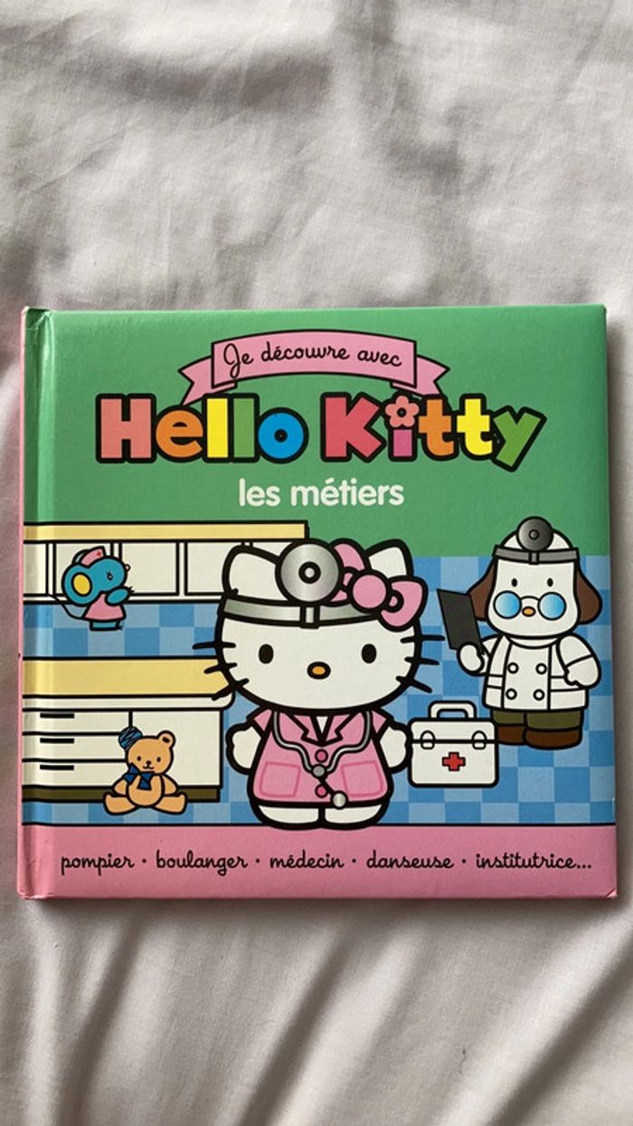 Hello Kitty livre Je découvre avec Hello Kitty les métiers