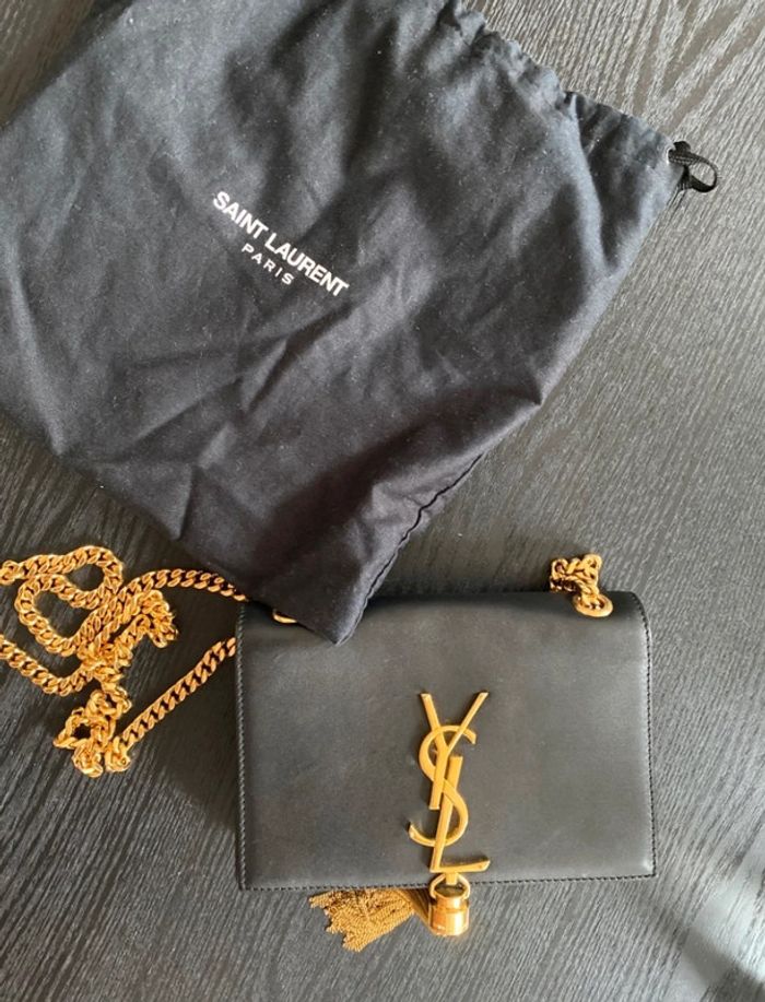 Sac YSL noir Kate pompons - photo numéro 6