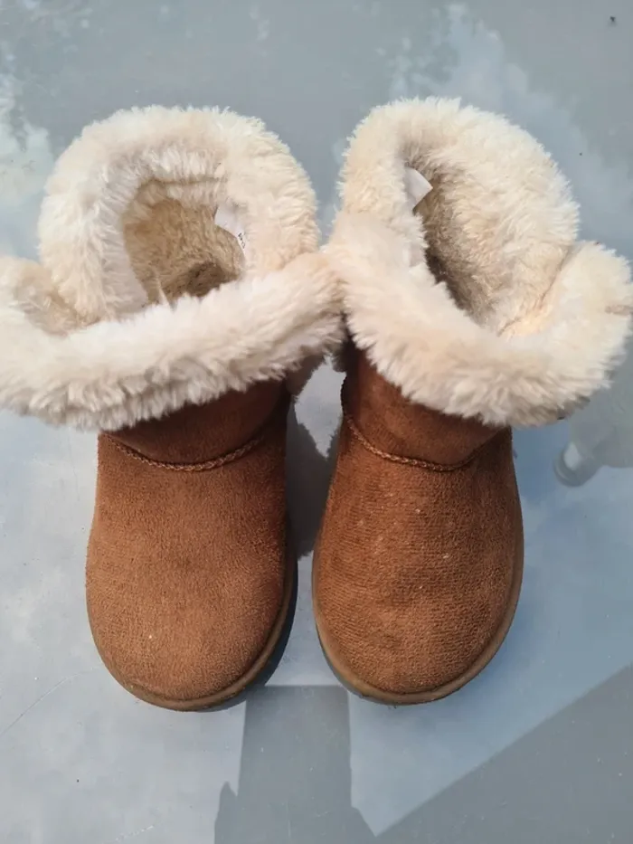 Boots marron taille 24