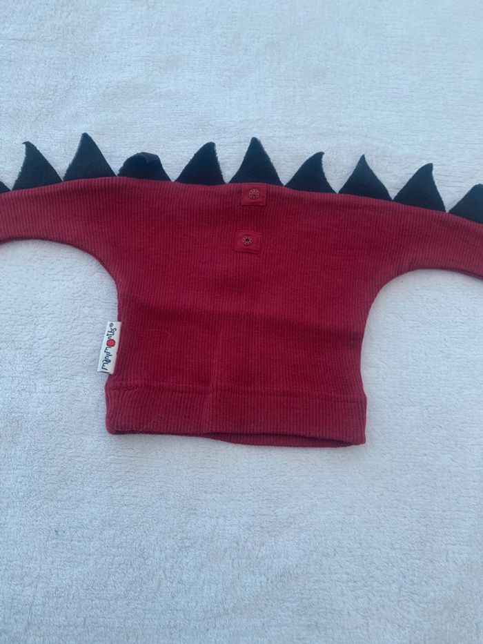 Beanie Dino bonnet raspberry - photo numéro 4