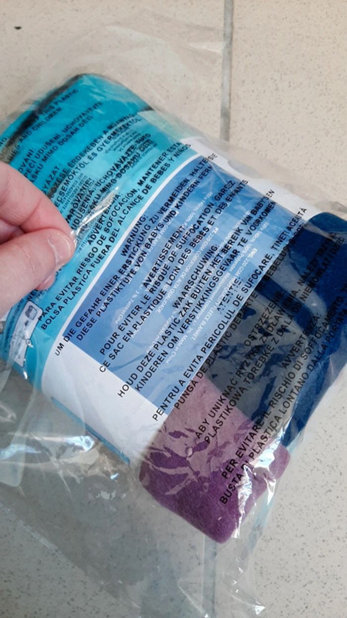 Plaid stitch et harry potter neuf - photo numéro 4