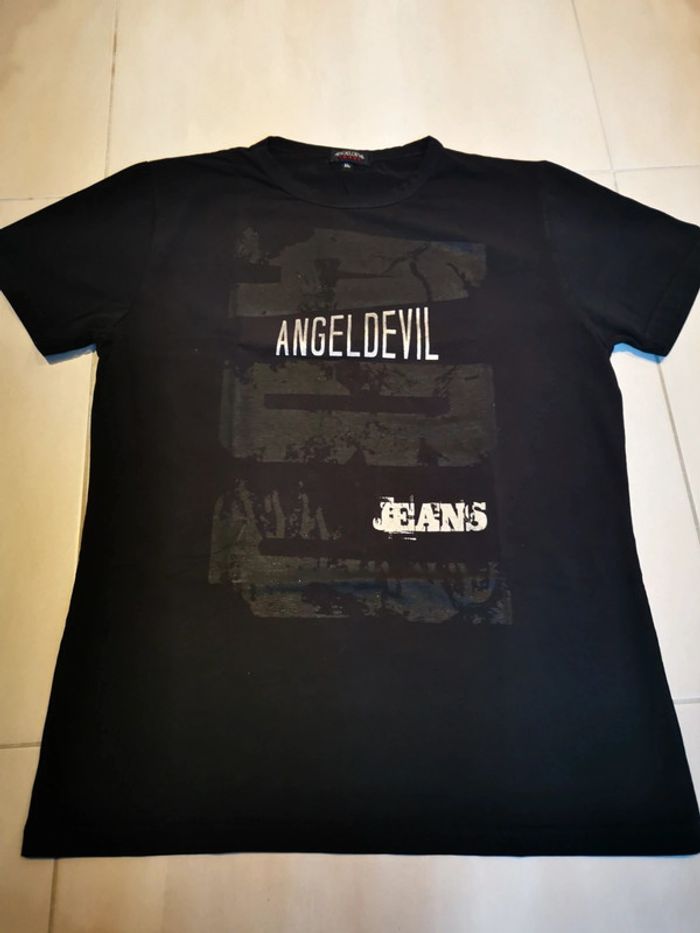 T-shirt noir XL