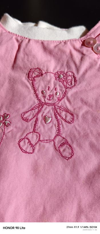 Ensemble combinaison fille bb