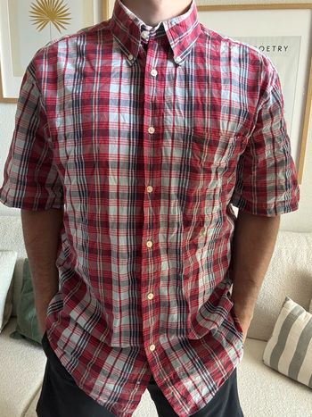 Chemise à carreaux - Tommy Hilfiger - taille L 👔