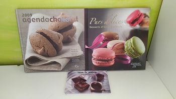 lot de 3 livres de recettes