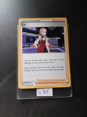 Carte Pokémon Liv 163/192