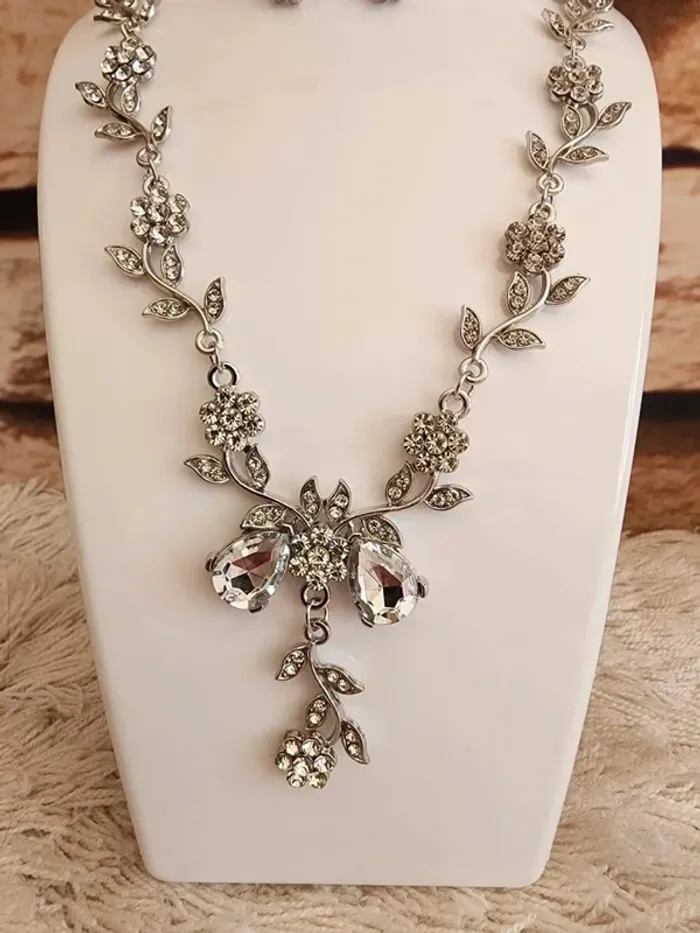 💎Parure Collier + Boucles d’oreilles 💎 - photo numéro 3