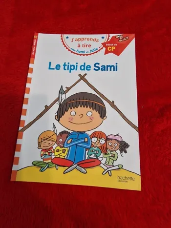 Livre j'apprends à lire le tipi de sami