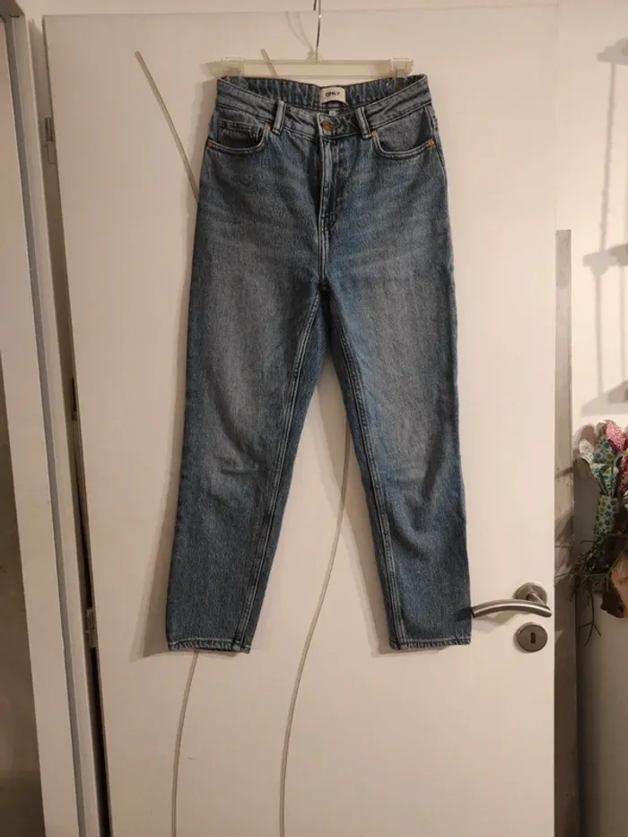 Jeans bleu droit only taille 27
