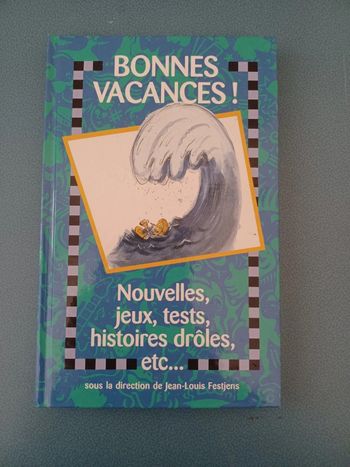 Livre bonne vacances