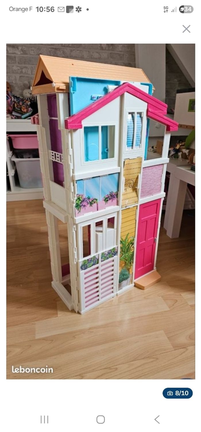 Maison barbie pliante - photo numéro 8