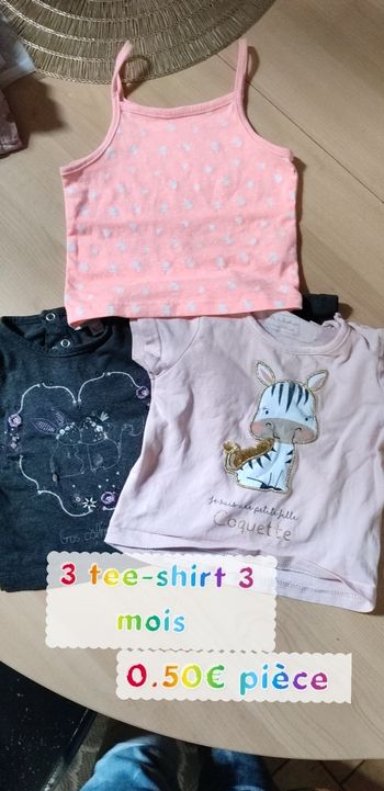 Tee short 3 mois