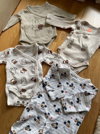 Lot bodies Miffy et pyjama Mickey